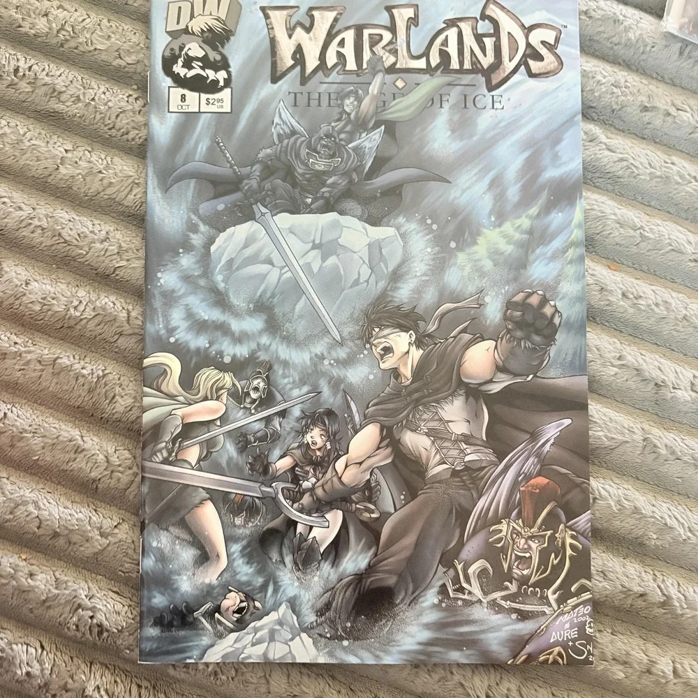 Warlands Age Of Ice Dreamwave Comics Lot 6 Issues #1/2 2 6-9 Fantasy Set Canada